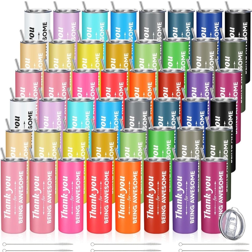 Thank You for Being Awesome” Tumbler Cup 20oz Insulated Stainless Steel.